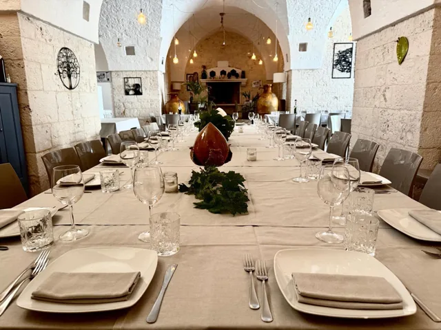 La sala in pietra