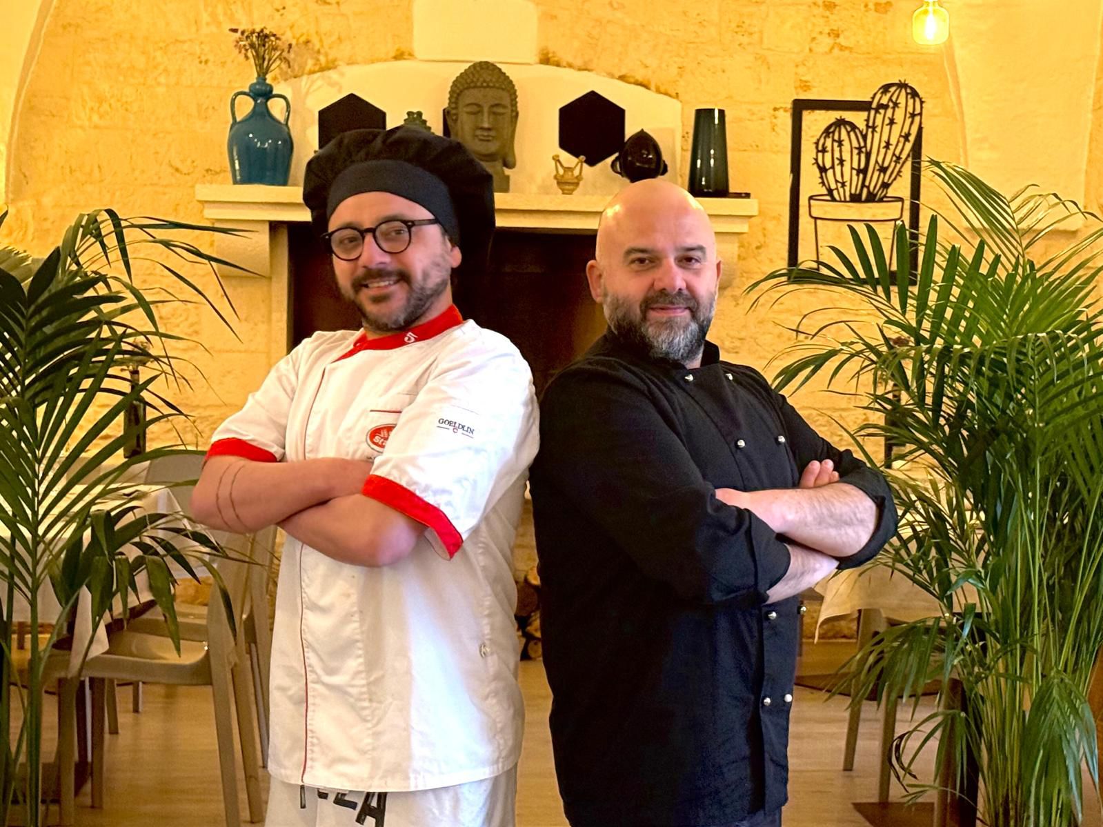 Michel Vitale e Antonio Comes a Le Capase